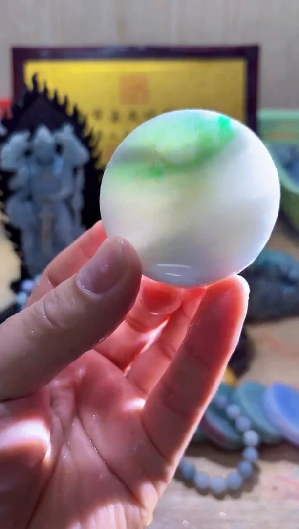 未镶嵌挂件翡翠A货常星6853