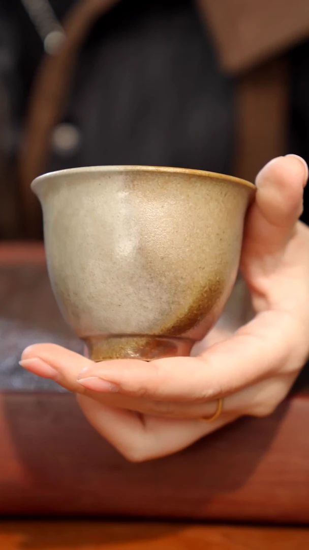 陶瓷奢瓷/瑞寅柴烧茶器（杯子）803