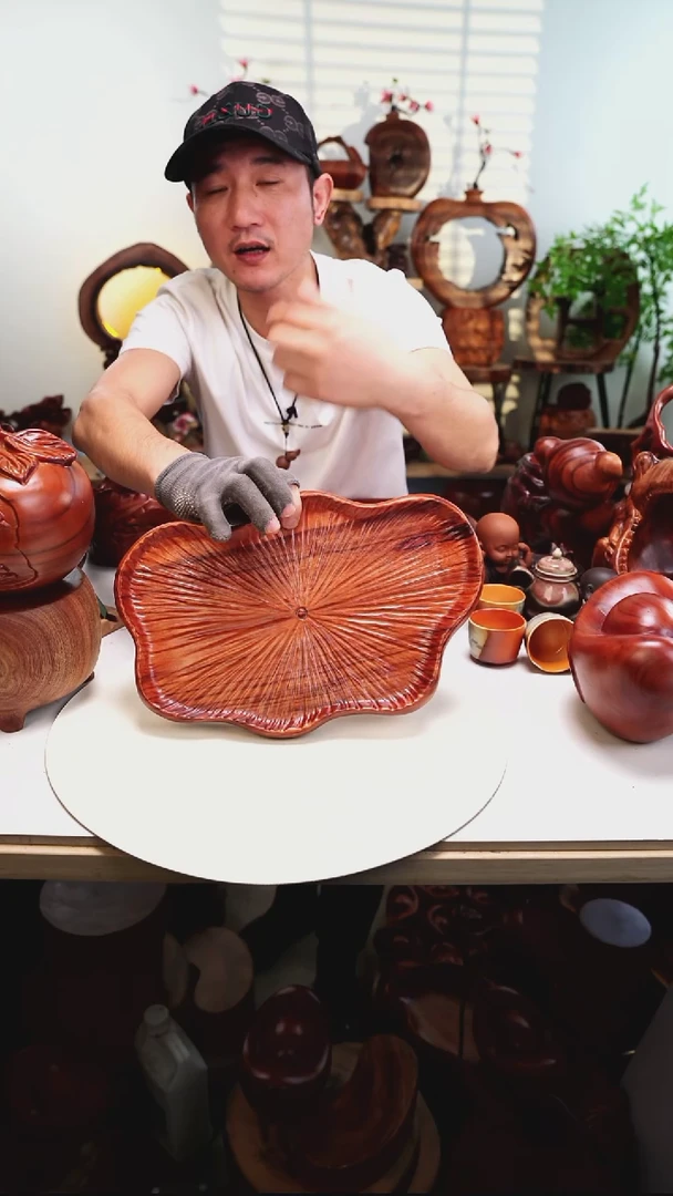 木香樟包摆件/拉花盆