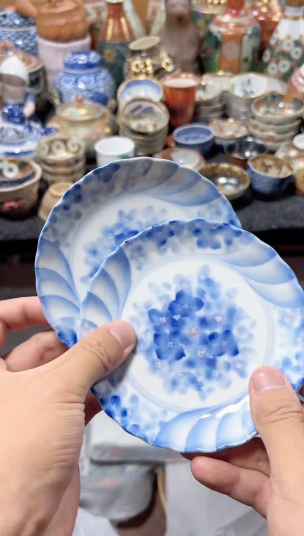 瓷片卢****）夏目海外回流瓷器中古品。