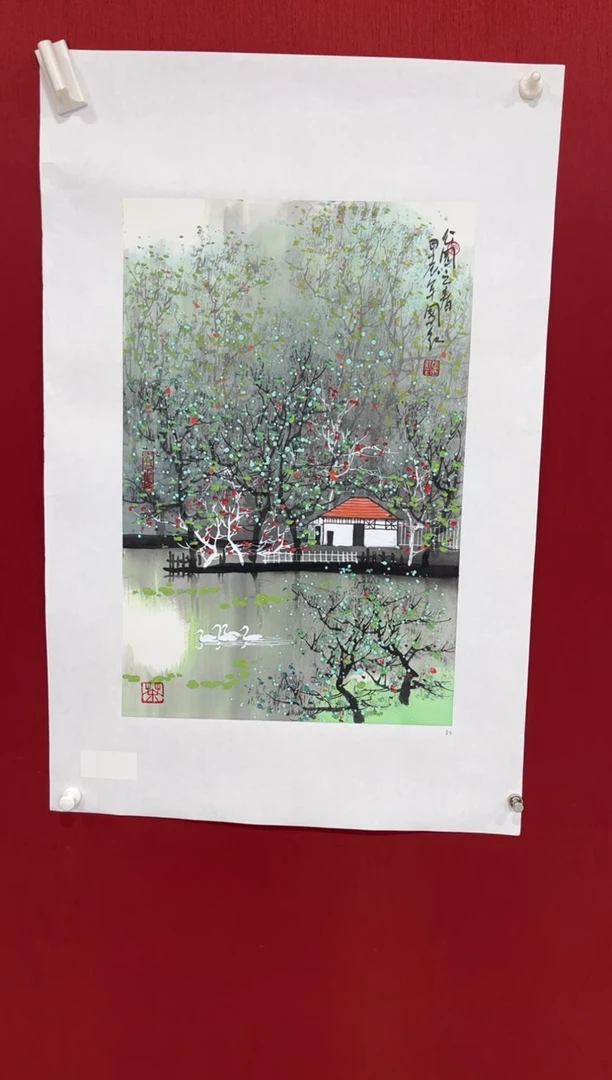 国画张国红老师画作