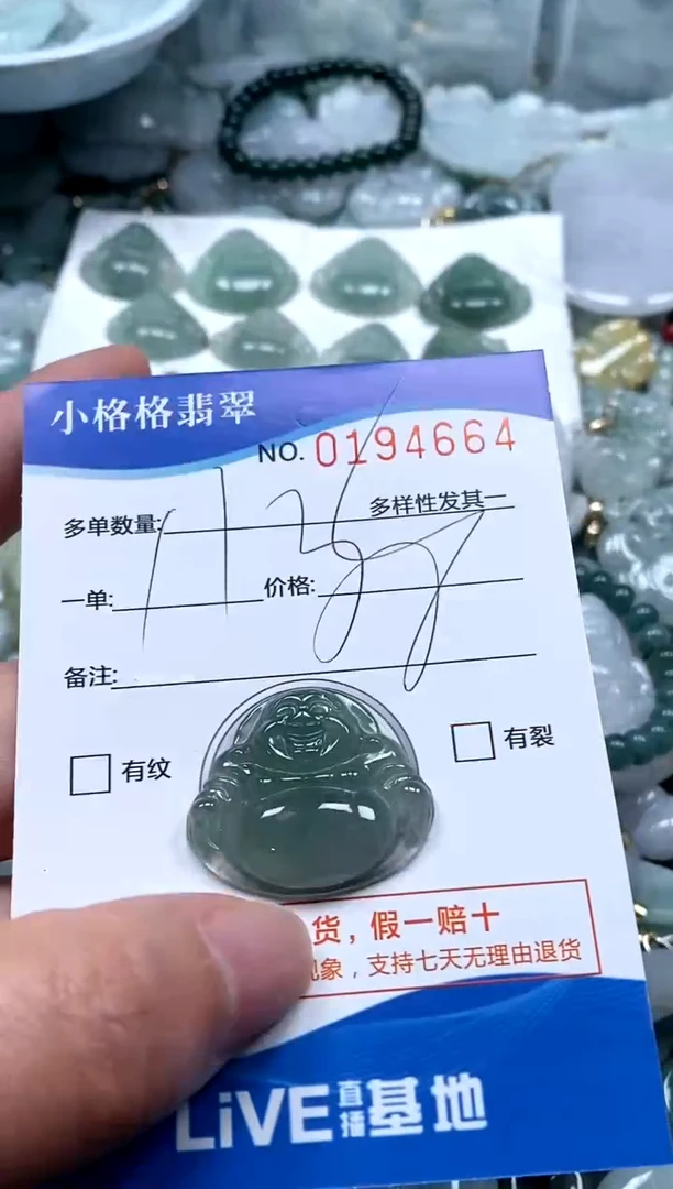 【闪购商品】翡翠颈饰未镶嵌闪购商品0194664