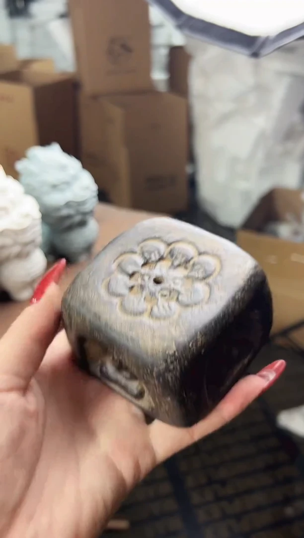 陶土【火山泥】四面佛香插