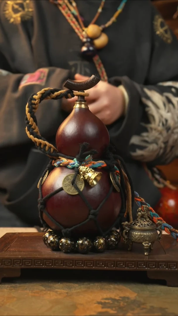 132大漆一物一拍记葫堂出品【不带手串】