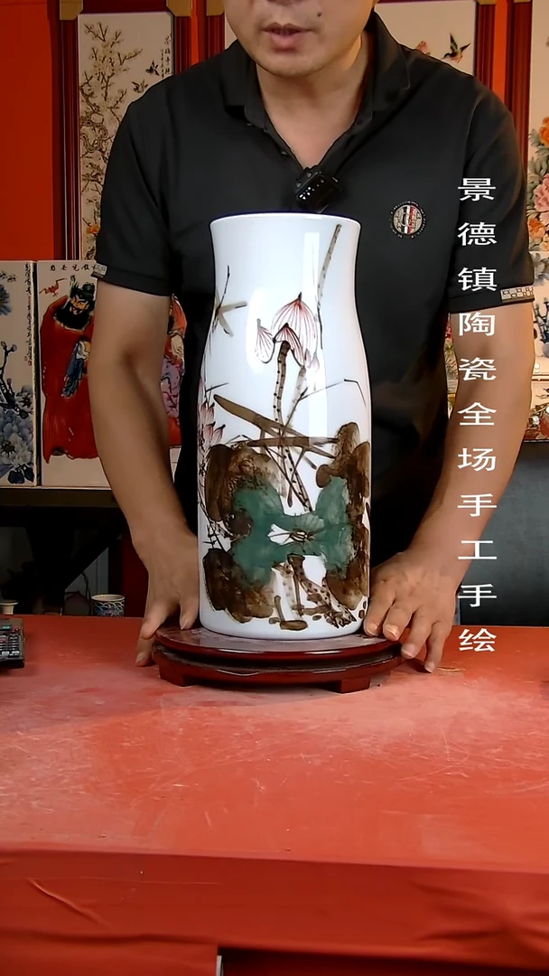 摆件景德镇陶瓷 手工手绘2