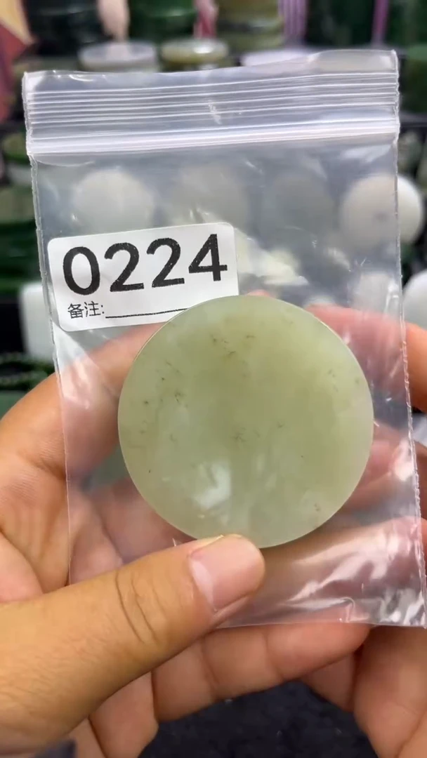 和田玉未镶嵌珠宝半成品镯芯