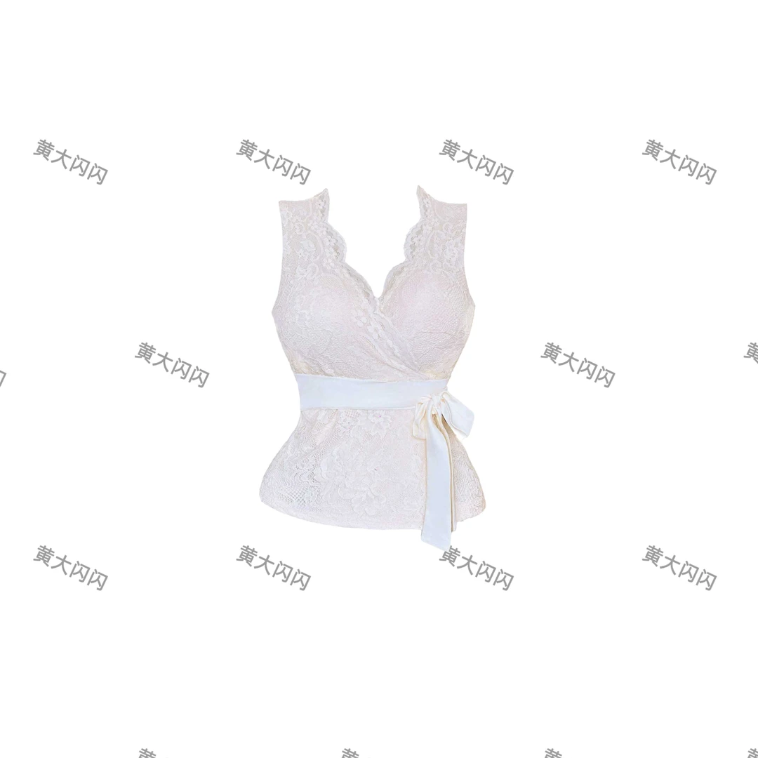 【黄大闪闪原创】新款女人味定制纯欲风性感上衣SSX2384