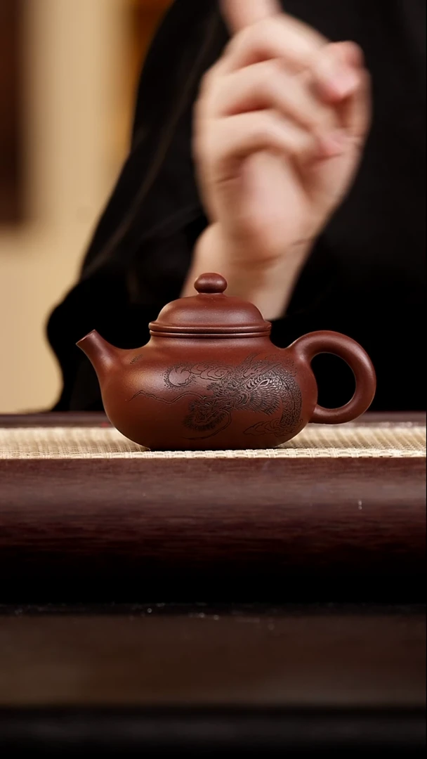 茶壶紫砂蒋蓉陶艺  王子恒 底槽清 容天