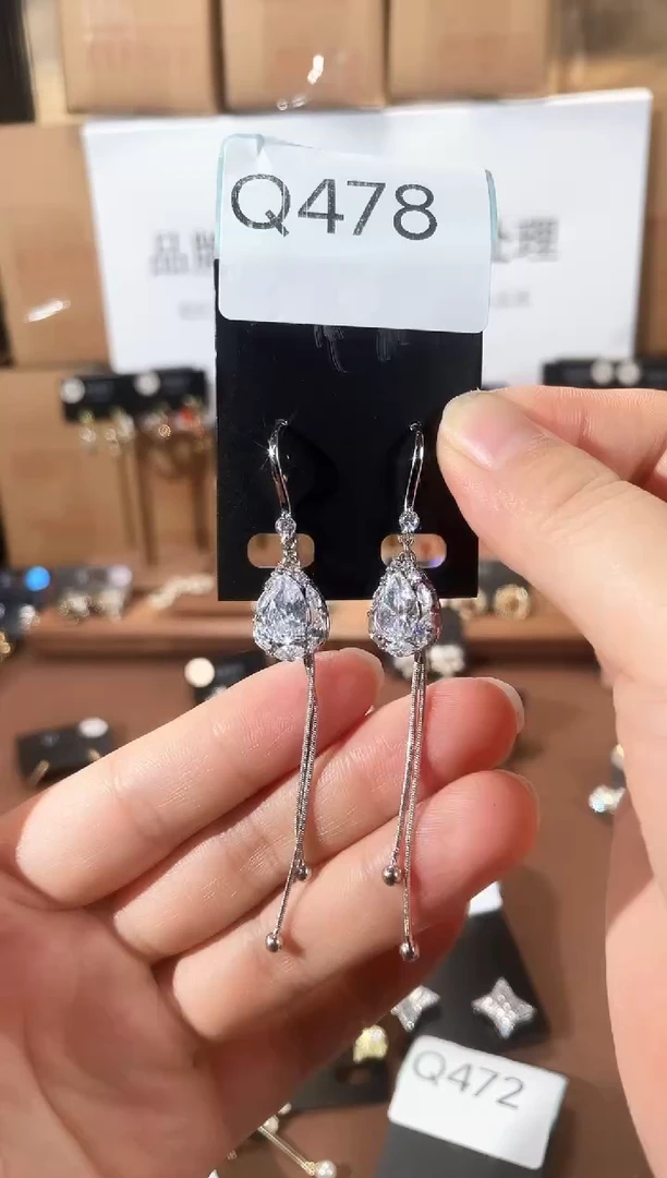 合金925银锆石Q478