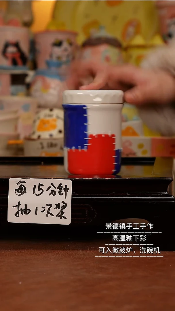 摆件陶景德镇一休瓷屋手作