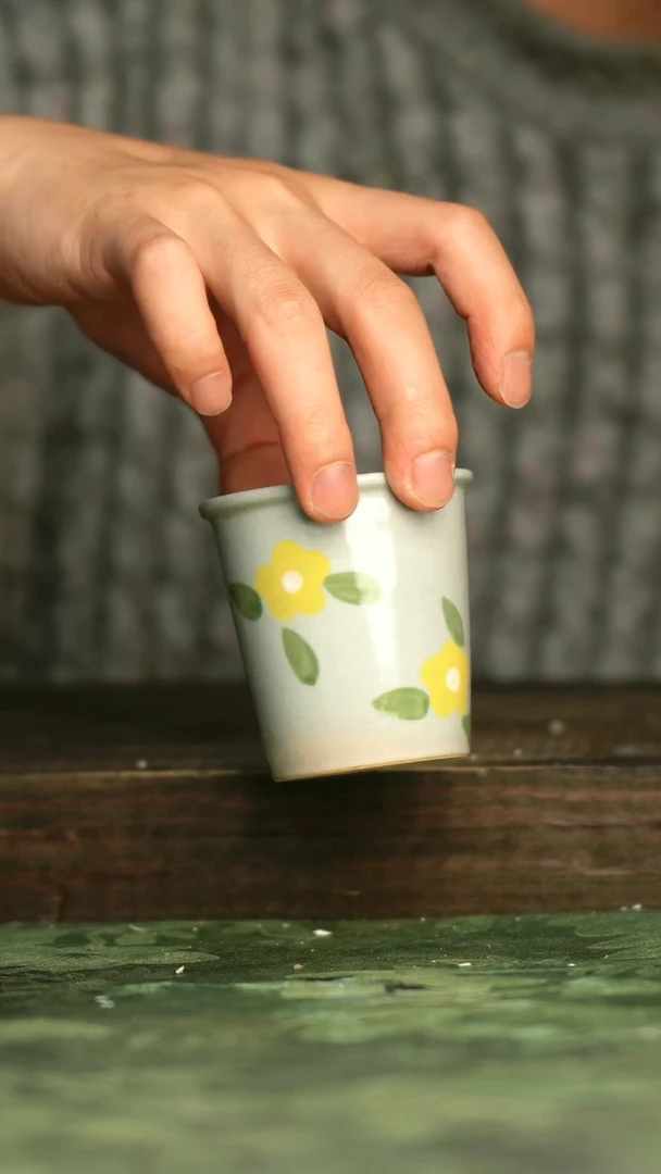 青诗集手工手绘瓷器