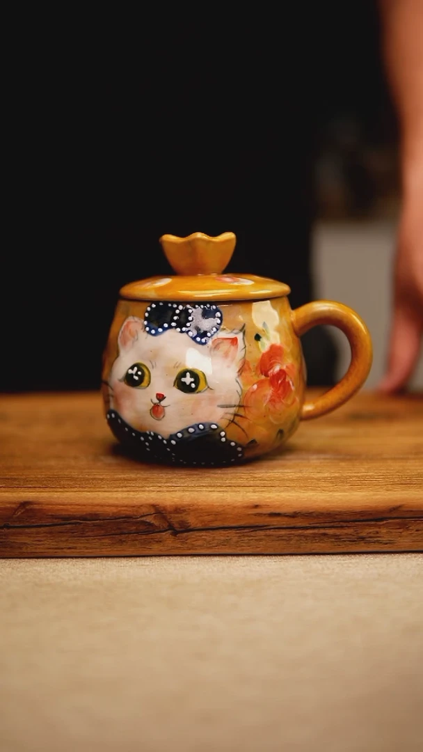 @@陶园瓷舍@@纯手工手绘@高温釉下彩