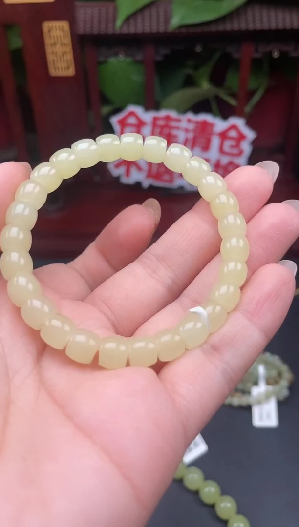 未镶嵌手串和田玉手串多样性发其一TC83