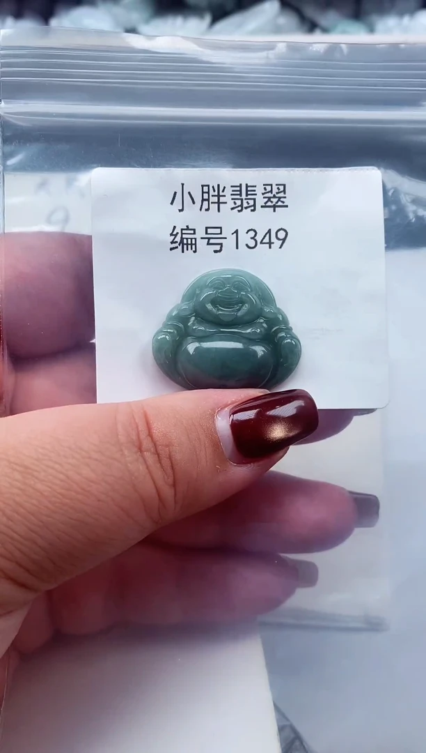 颈饰未镶嵌翡翠缅甸天然A货翡翠1349