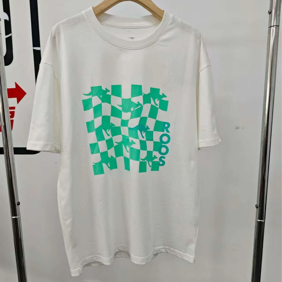 男士夏季宽松潮流印花圆领短袖T恤25ds37