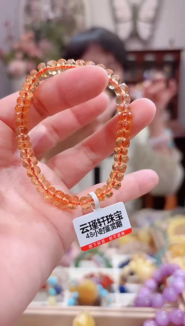 【闪购商品】水晶手串未镶嵌设计款珠串