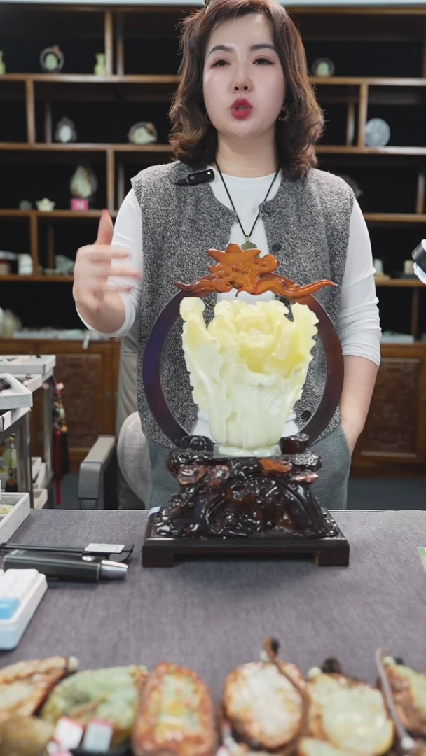 未镶嵌岫玉珠宝奇石立地生财