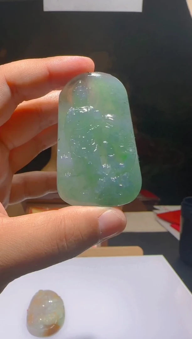 定制翡翠未镶嵌L-@@QJBD601011
