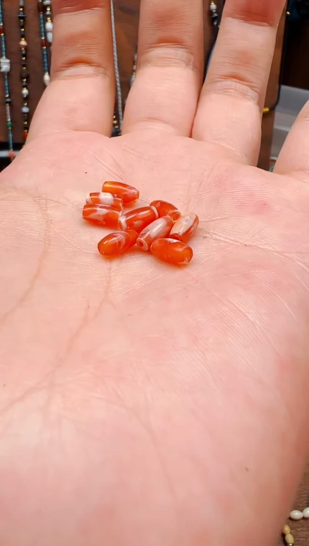 未镶嵌颈饰玛瑙/玉髓【肖钟出品】东南亚配珠随发1颗