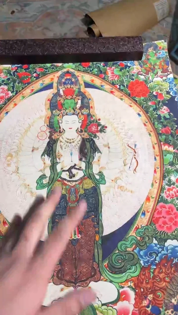 卷轴画东东唐卡tk16