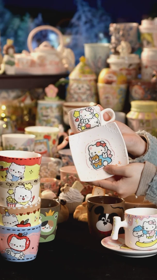 其他陶景德镇釉下彩手绘设计师款陶瓷