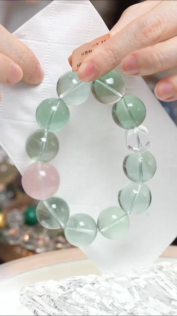未镶嵌手串萤石绿萤石手串·DD0025NOV083L331