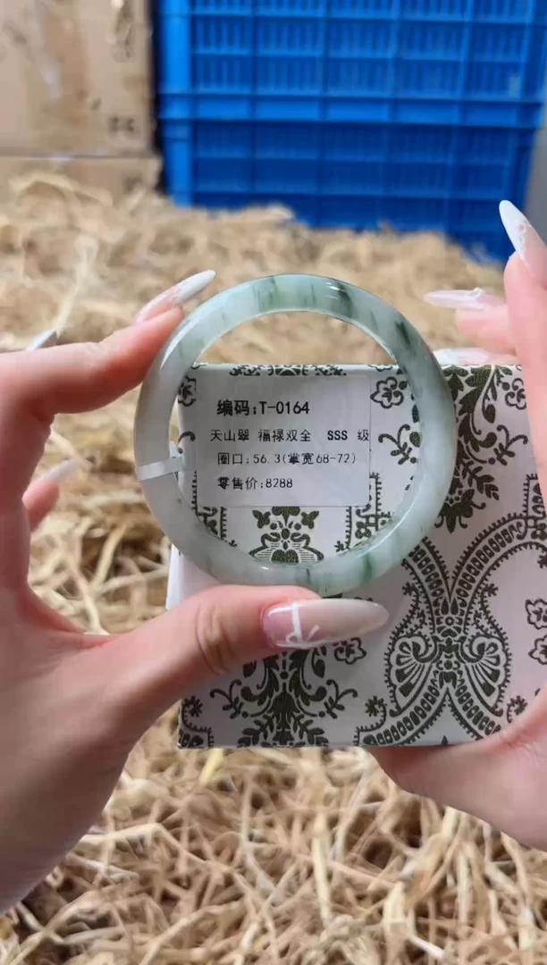 未镶嵌手镯石英质玉T-0164