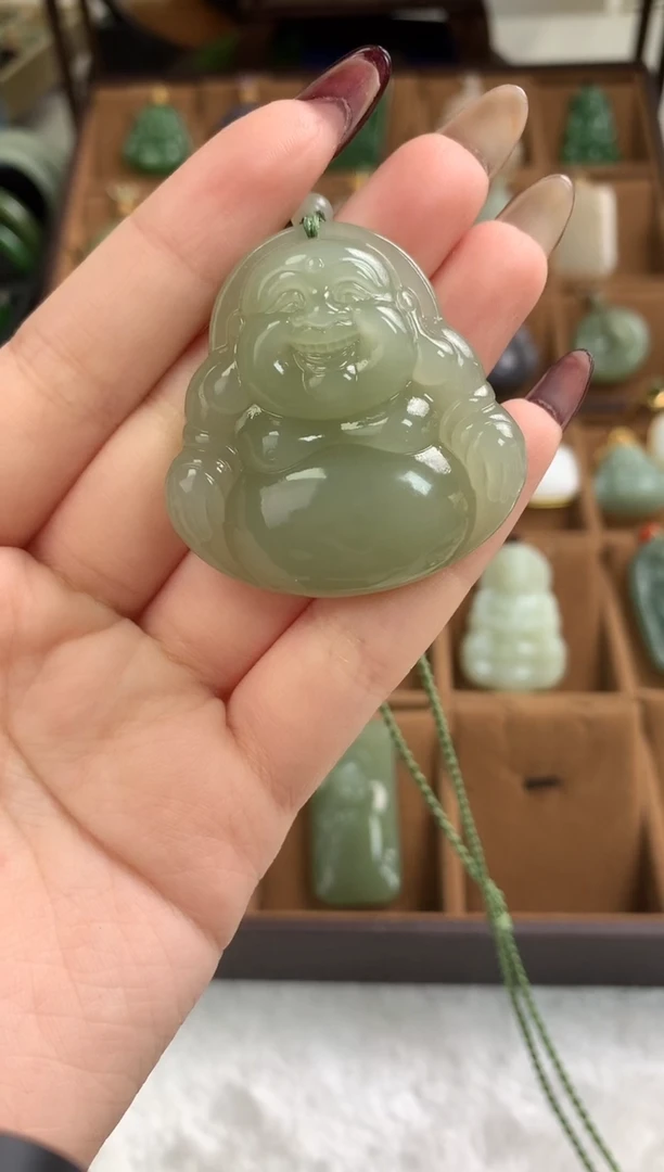 【闪购商品】和田玉颈饰未镶嵌吊坠42mm