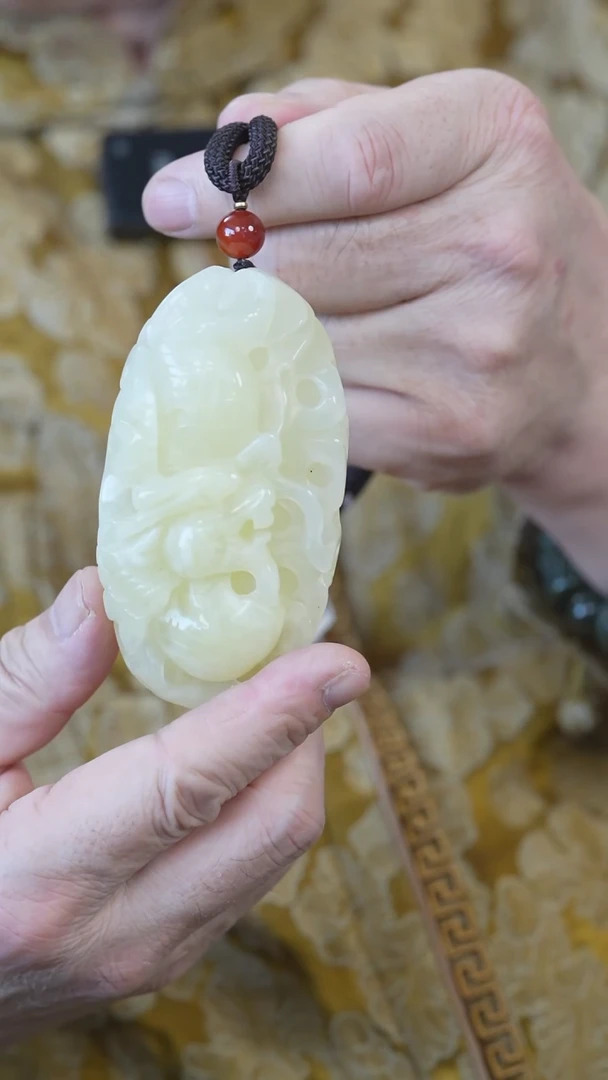 【闪购商品】岫玉手把未镶嵌龙约194克