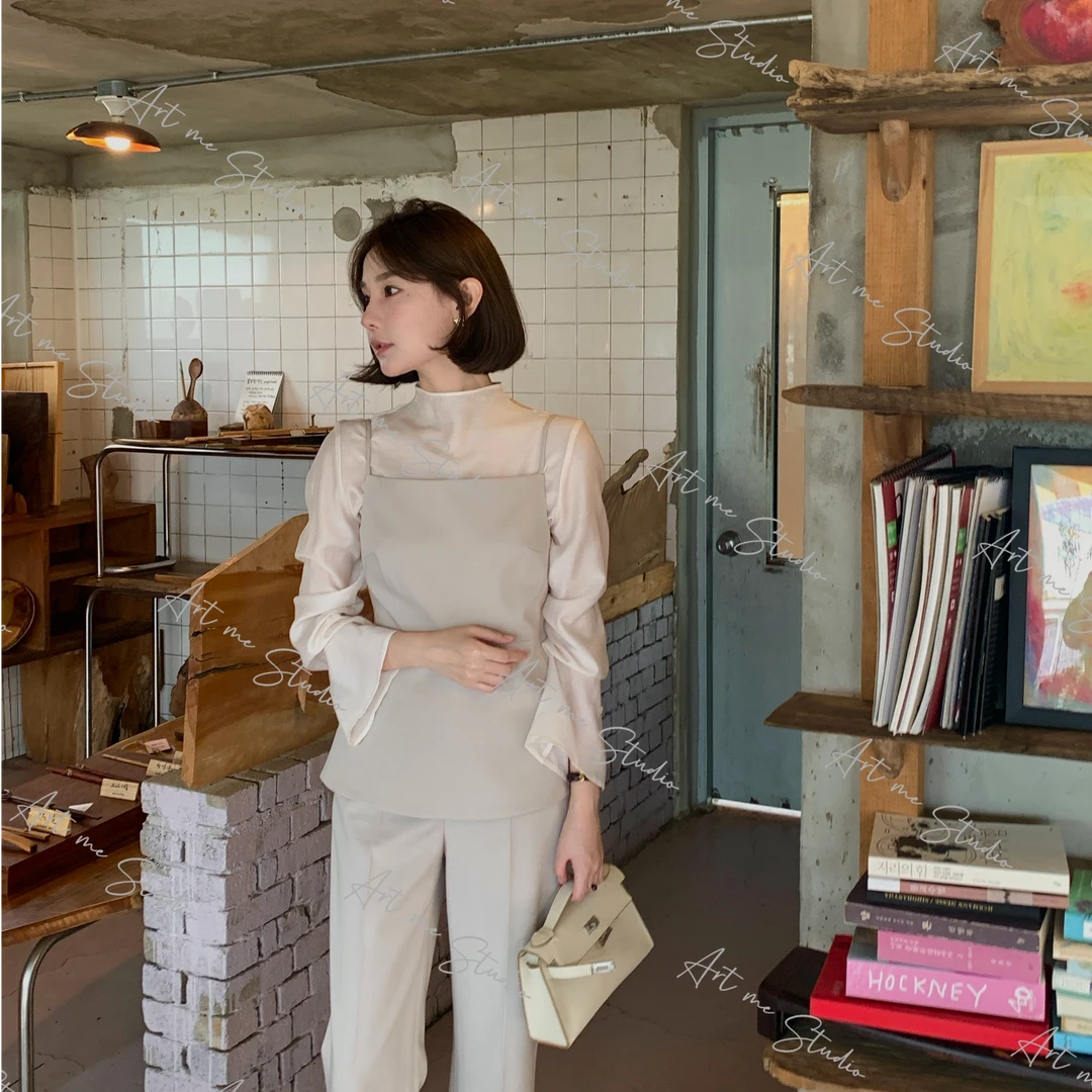【ART ME】姐系穿搭气质松弛高级垂感时尚两件套装w2015j2