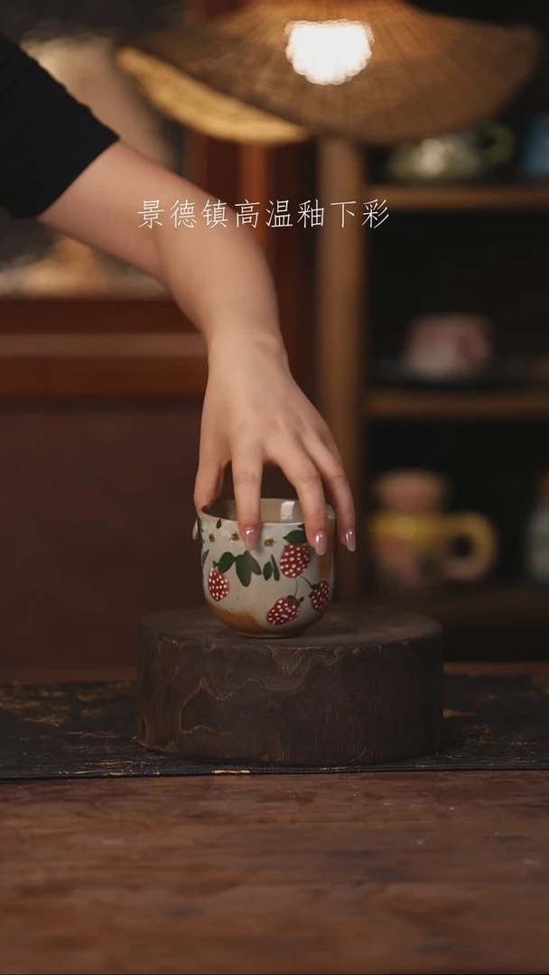 景德镇高温釉下手绘陶瓷443