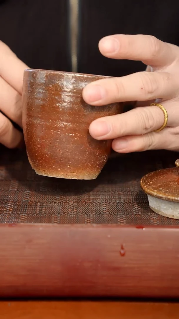 陶瓷奢瓷/瑞寅柴烧茶器（马克杯）150