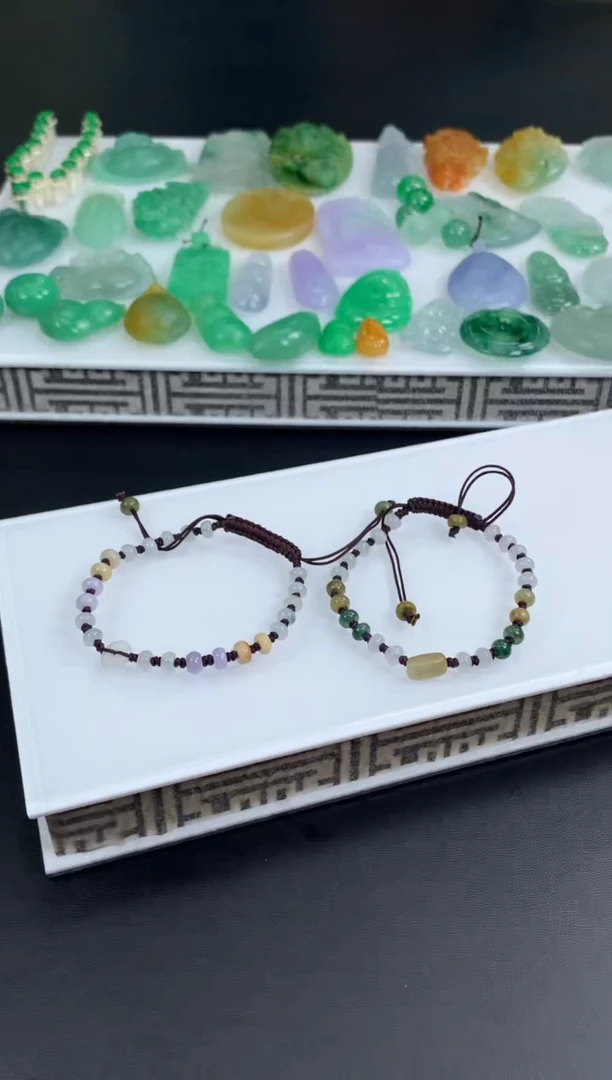 【闪购商品】翡翠手链未镶嵌多样性发一件