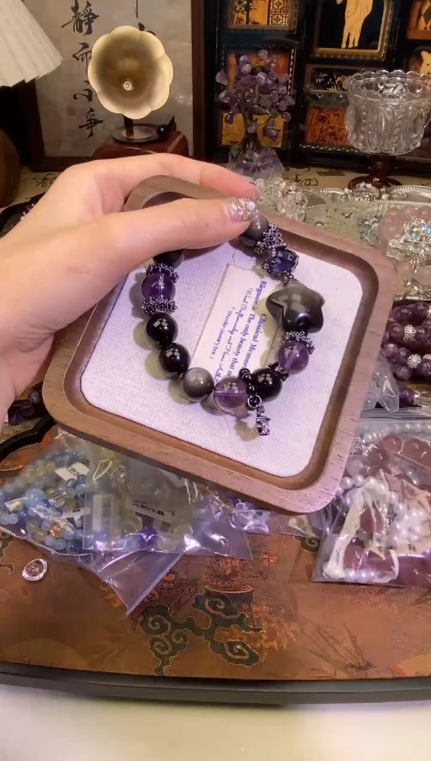 【闪购商品】紫晶手链未镶嵌1487手串