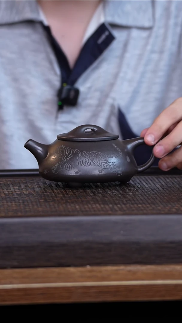 茶壶紫砂宜兴手工原矿紫砂壶001