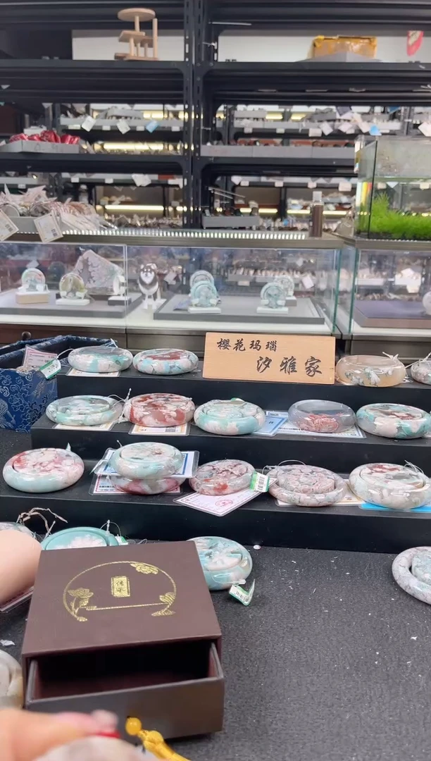 未镶嵌手镯石英质玉瑾圈口（赠品镯心）