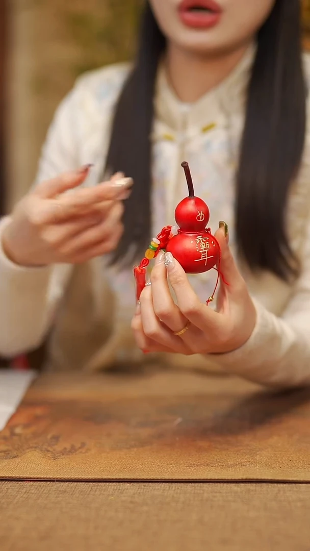 【闪购商品】754宴禾堂漆艺挂件小葫芦38