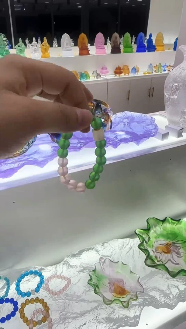 手工艺品琉璃古法琉璃手串