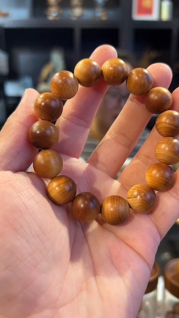 15微瑕黑油精品圆珠不退换有手套盘玩袋