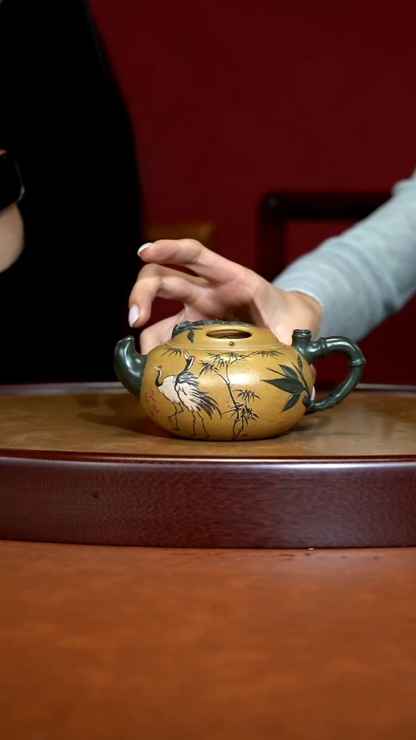 茶壶紫砂37送主人杯+盖杯一个+墨宝一副