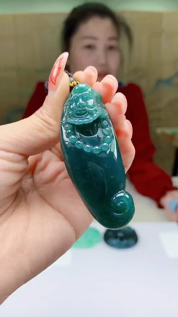 【闪购商品】定制翡翠未镶嵌4902ty-毛货挂件51