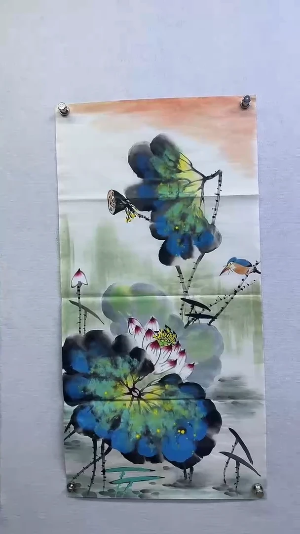 国画国画作品纯手绘10