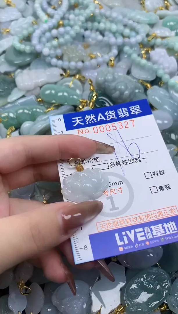 翡翠未镶嵌颈饰天然A货翡翠