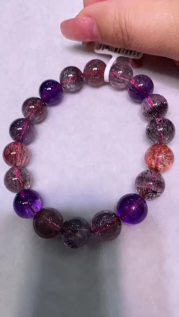 未镶嵌手链水晶多样性发其一超七11+