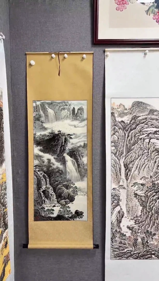 书法淡***味56号叶金福老师 带合影视频证书