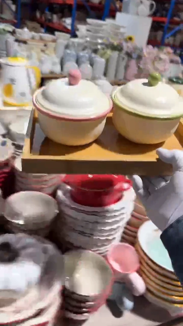 陶瓷2个磨砂炖盅微瑕 凑满20元包邮