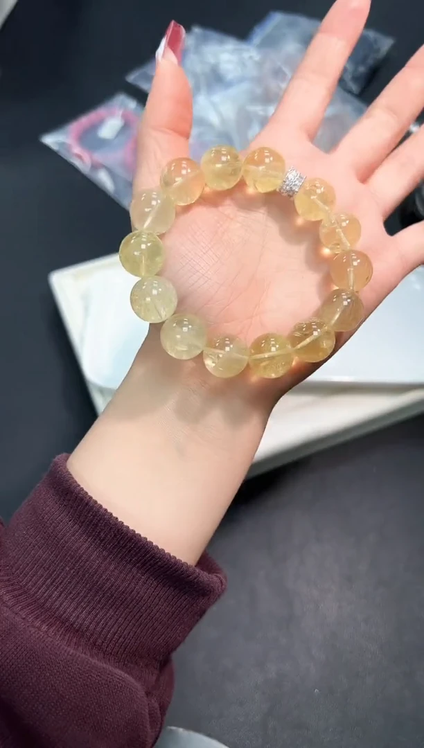【闪购商品】水晶手串未镶嵌86F多样性发其一/1条默认微瑕