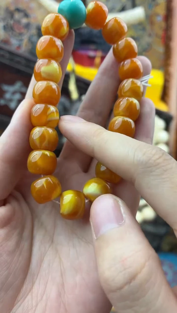 未镶嵌蜜蜡裸石红鸾臻选精品推荐