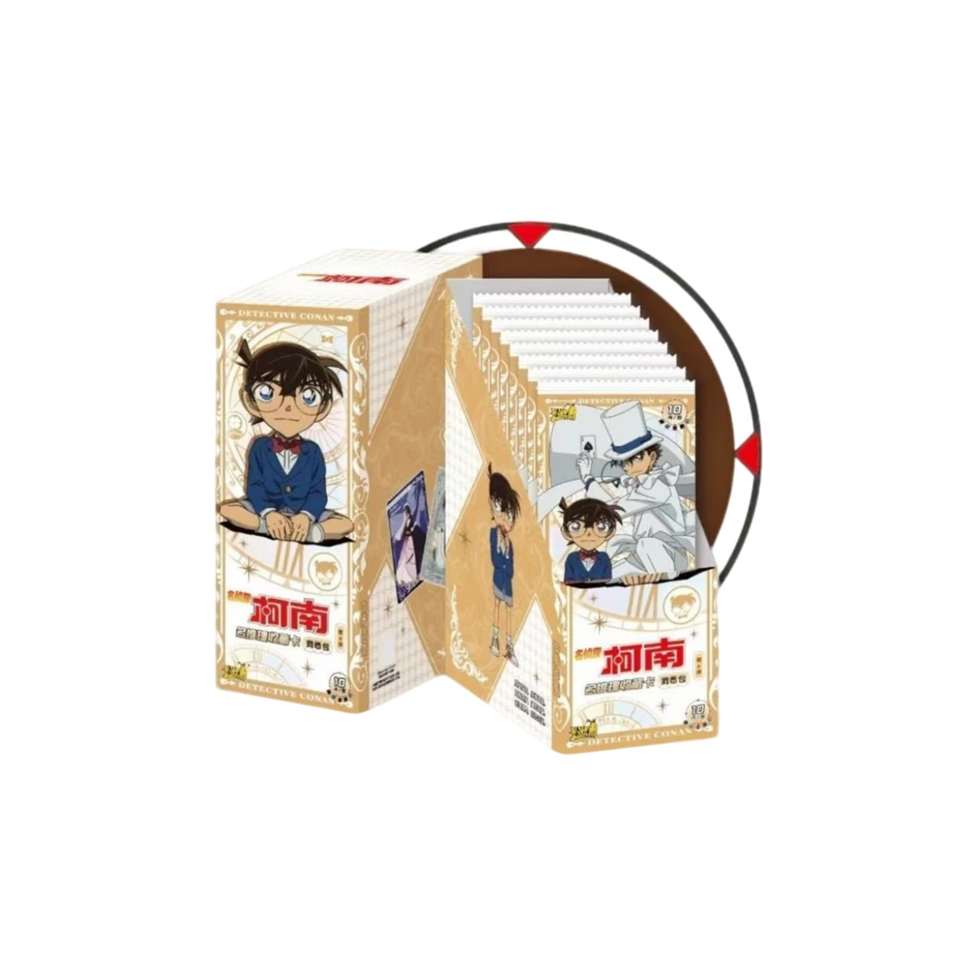 [叠叠][大胃王]【玩法合集】名侦探柯南-洞悉包第6弹收藏卡牌（代拆）