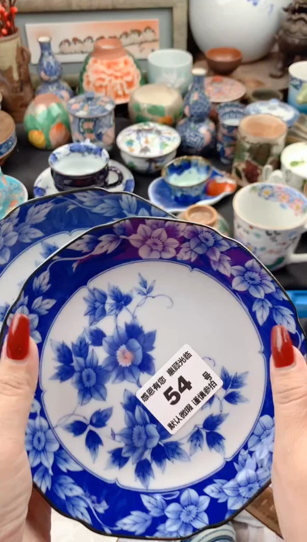 【闪购商品】瓷片54号九姑娘工艺品瓷器